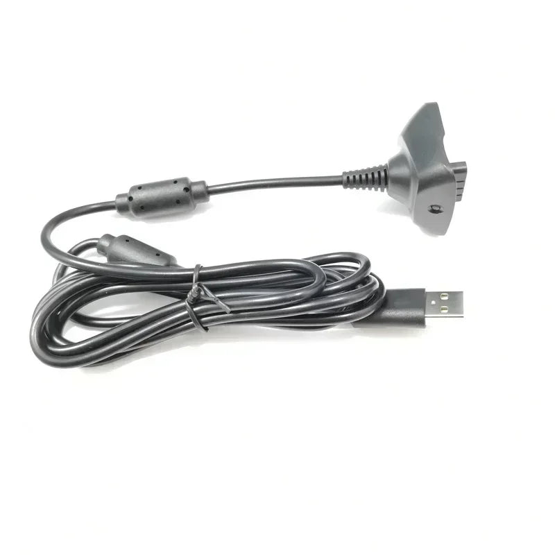 Xbox 360 Wireless Controller Charging Cable 1.8m – Gamepad Controller Charging Cable Qme