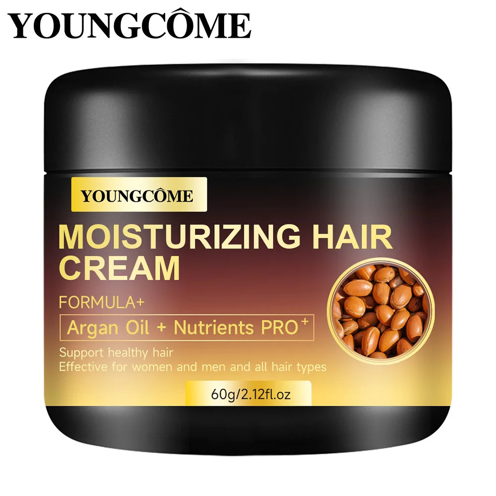 YOUNGCOME Argan Oil Hair Mask – Smoothing & Nourishing Treatment Hair Treatment Mask Qst 30g