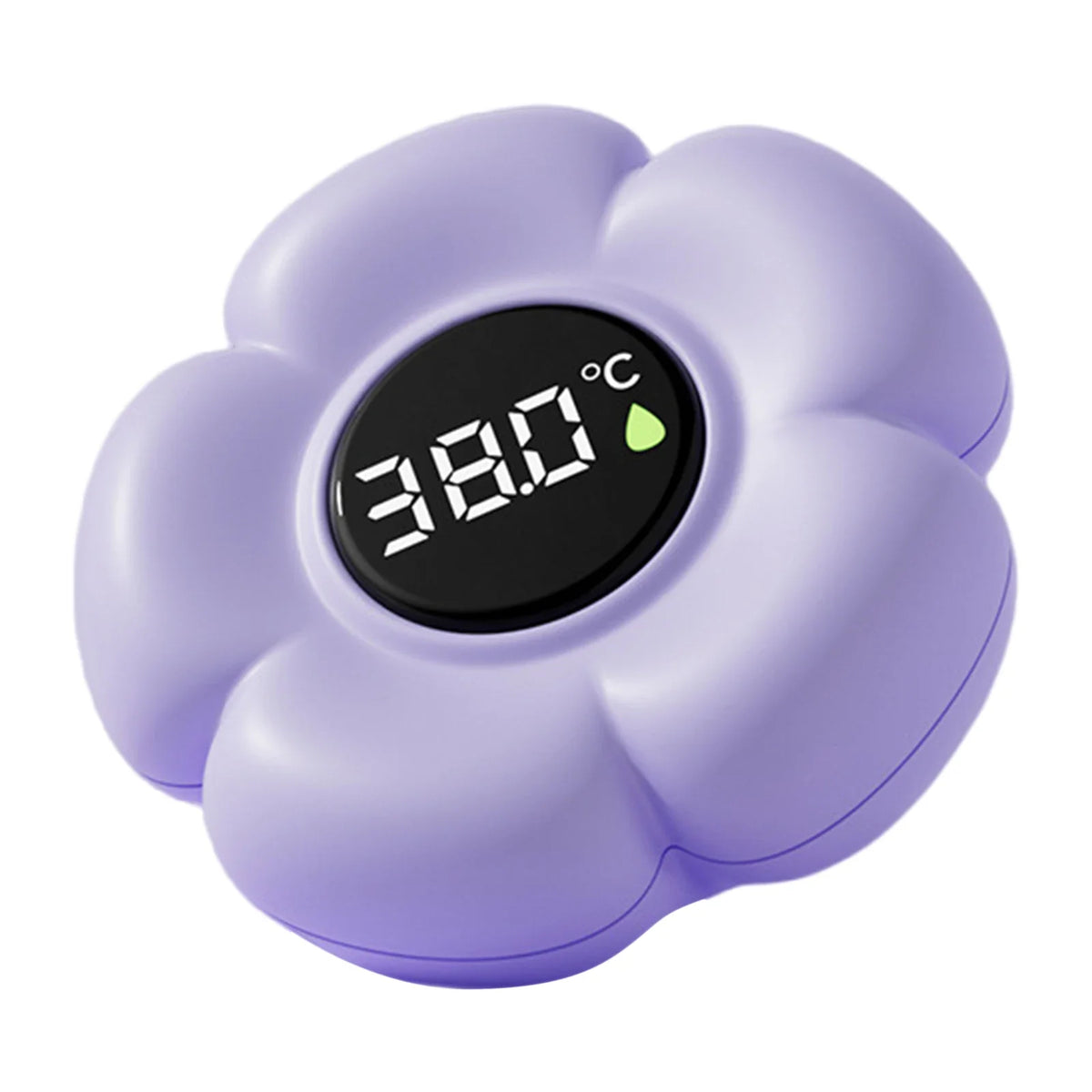 Baby Bath Thermometer LED Color Alerts – Digital Water Temp Baby Bath Thermometer Qme PURPLE