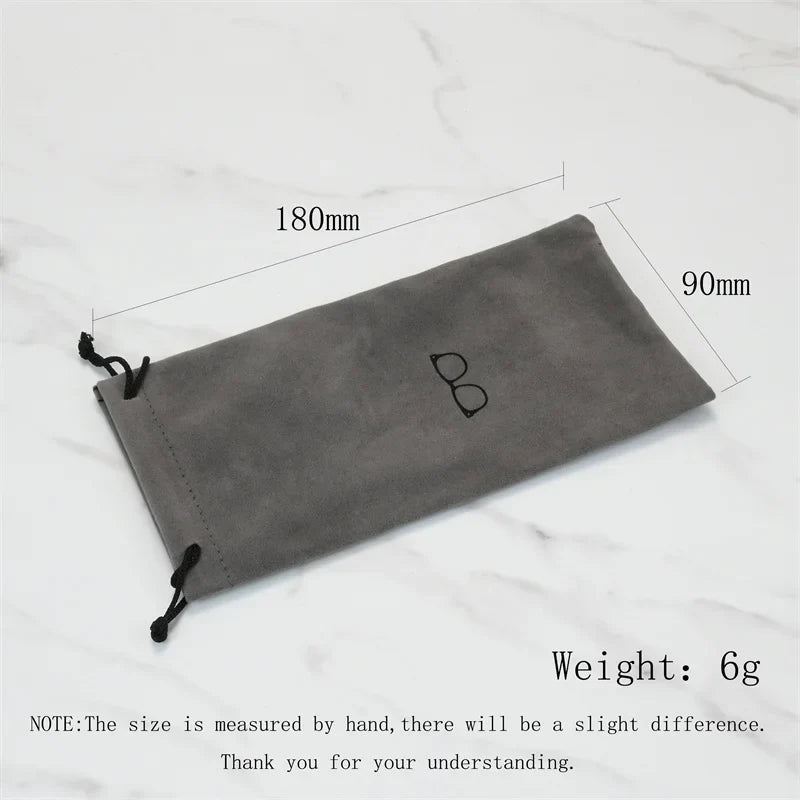 Soft Portable Glasses Case – Viscose Eyewear Pouch Bag Eyewear Pouch Case Qme