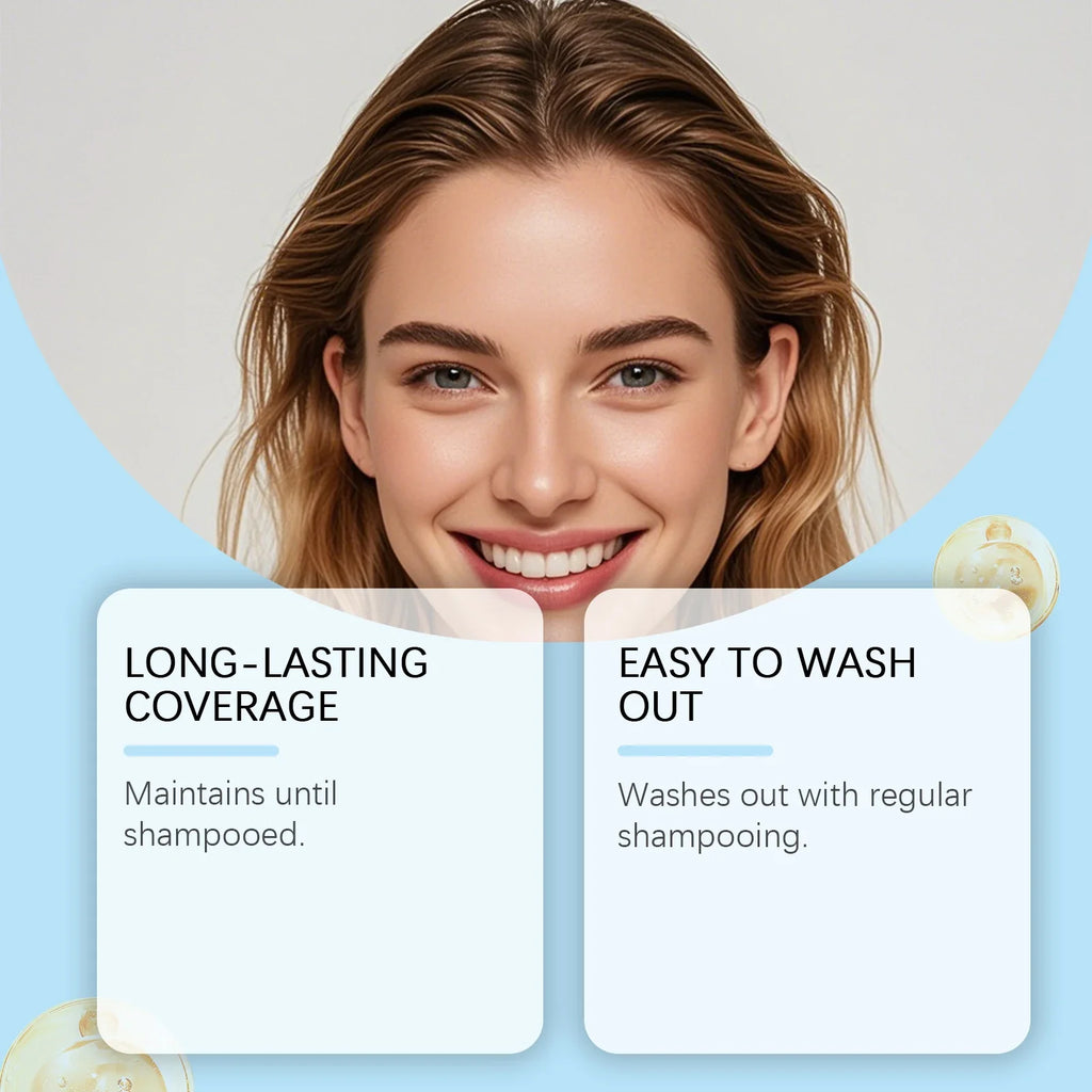 Temporary Hair Color Root Touch-Up Spray | 4 Shades Root Touch-Up Spray Qme