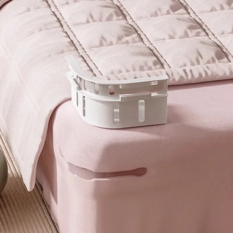 Invisible Bed Sheet Holder Clips – No-Slip Needle-Free Grippers Bed Sheet Clips Qme