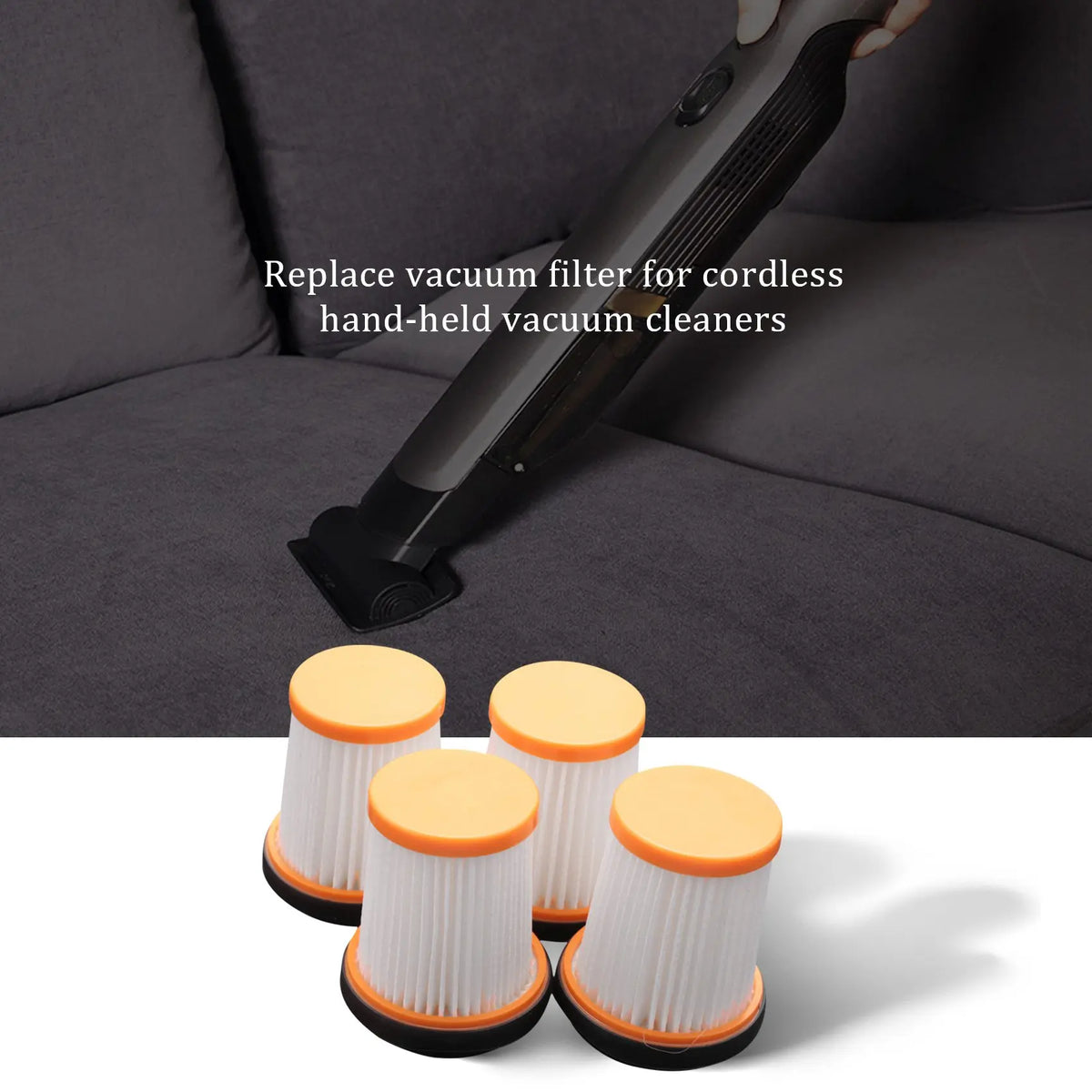 4-Pack Filters for Shark WV200 WV201 WV205 WV220 Vacuum Vacuum Filter Pack Qst
