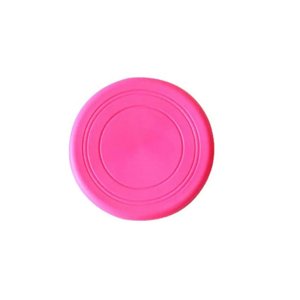 Silicone Flying Disc Interactive Dog & Cat Toy – 6 Colors Interactive Pet Toy Qme magenta 18cm