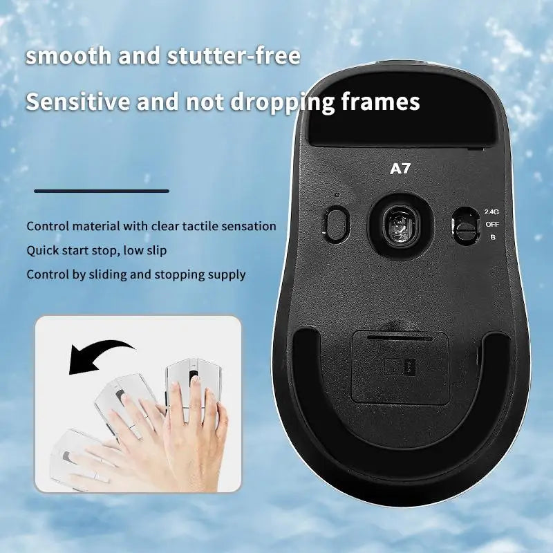 Mouse Skate Feet Pads for Mchose A7V2 Ultra & Pro Mouse Skate Pads Qme