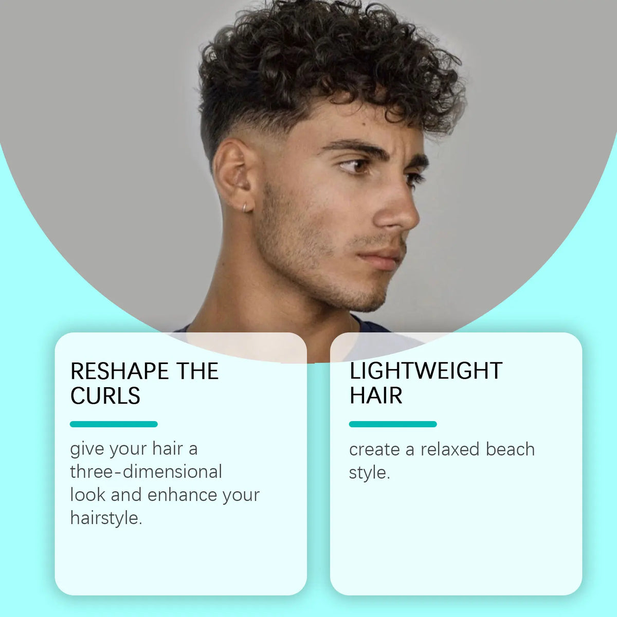 Sea Salt Hair Spray – Curl Defining, Thickening & Waves Hair Styling Spray Qme