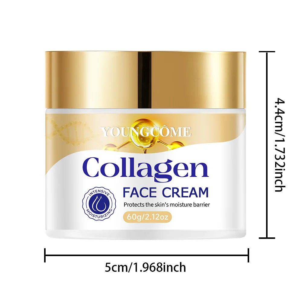 YOUNGCOME Collagen Firming Moisturizing Face Cream 30g/60g Face Firming Cream Qst 60G