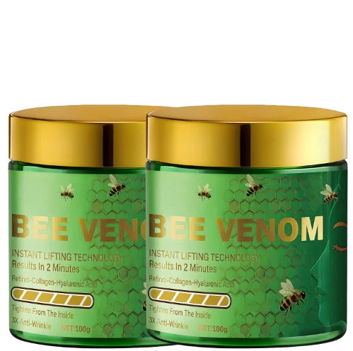 Bee Venom Instant Lifting Cream – Retinol & Collagen Anti-Wrinkle Face Cream Qme GOLD 100g
