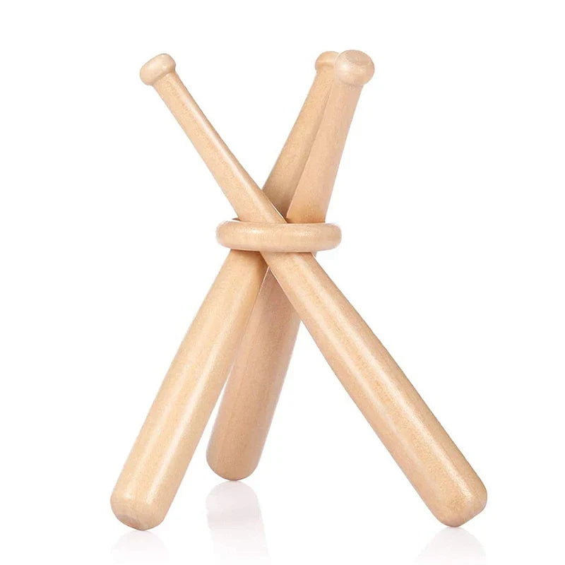 Miniature Wooden Baseball Bat – Mini Solid Wood Novelty Stick Novelty Wooden Bat Qme