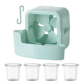 Clip-On Fan Humidifier Cooler with Ice Box – Home & Dorm Clip-On Cooling Fan Qst Blue Set