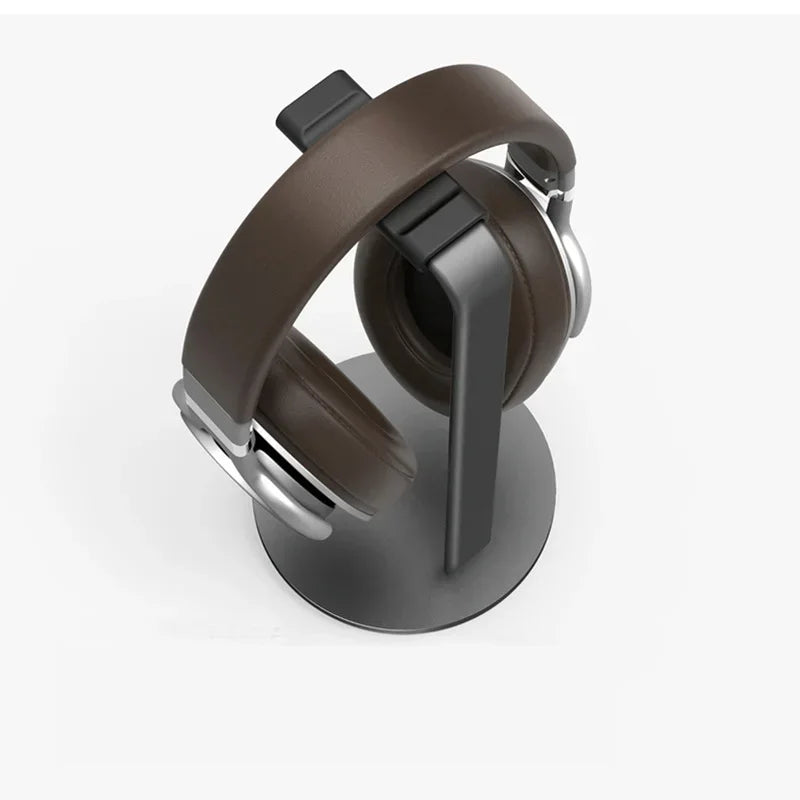 Aluminum H-Shape Headphone Stand – Universal Desk Holder Headphone Stand Qme
