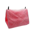 Bird Parrot Hammock Hut Tent – Cozy Hanging Cage Bed Bird Cage Hammock Qme Pink