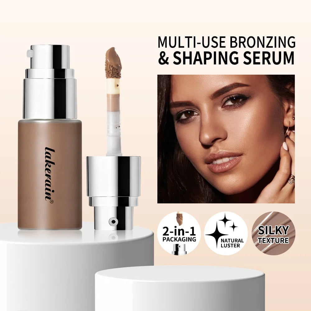 Multicolor Contouring Concealer Liquid Essence with Brush Liquid Concealer Qst