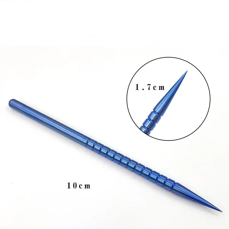 Stainless Steel Titanium Teardrop Spreader Tool – 6 Colors Precision Spreader Tool Qme c