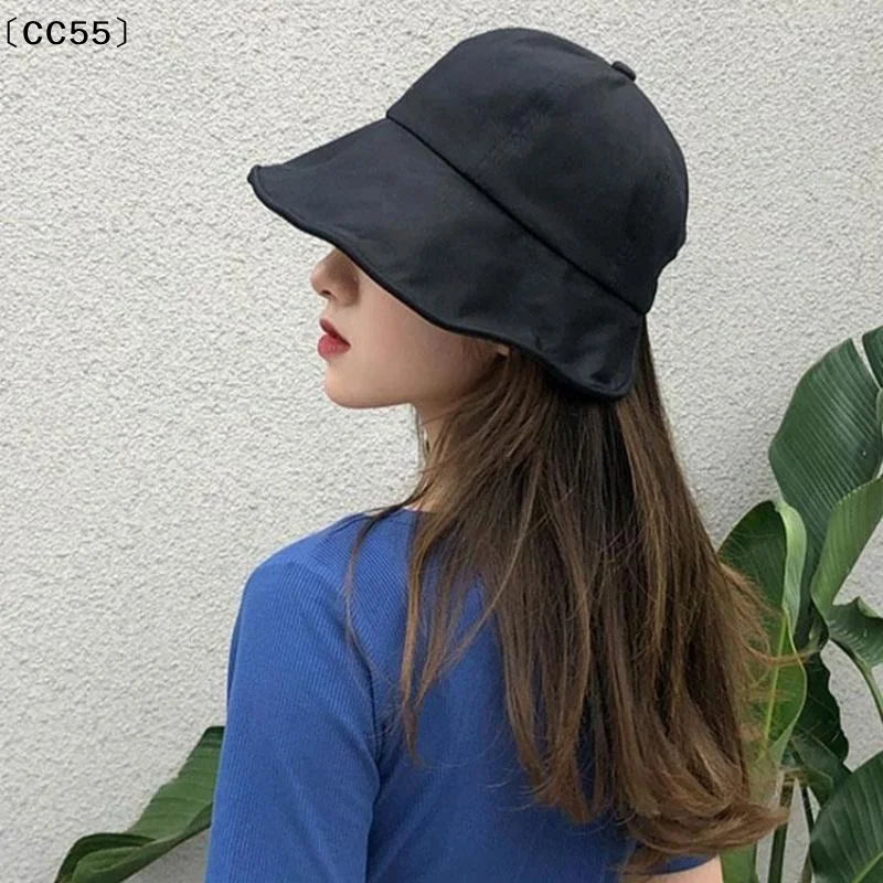 Women's Foldable Wide Brim Sun Hat – UV Protection Beach Cap Wide Brim Sun Hat Qst