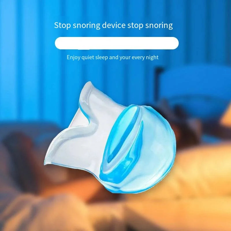 Silicone Tongue Retainer Anti-Snoring Mouthpiece | Better Sleep Anti-Snoring Mouthpiece Qst