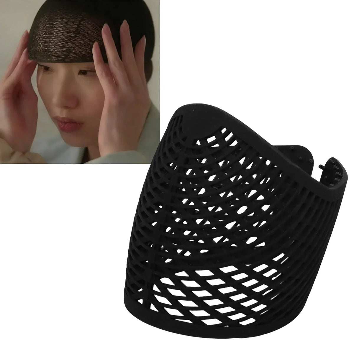 Hijab Headband Crown Holder – Elastic Nylon Stretchy Underband Hijab Underband Qme