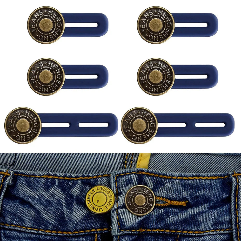 Universal Button Extenders for Jeans, Pants & Collar – 3 Colors Button Extender Qme