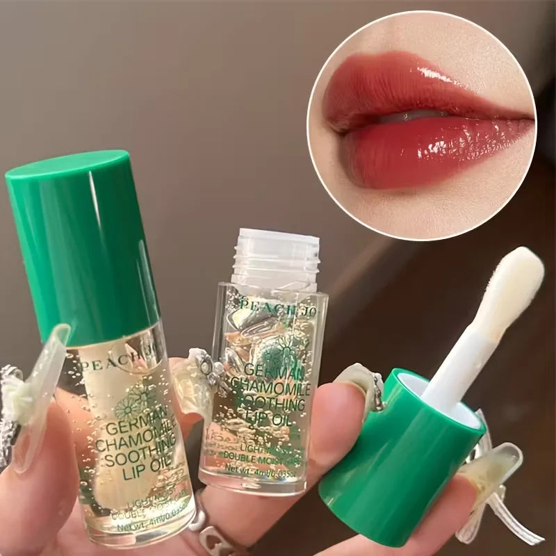 Chamomile Lip Essence Balm – Nourishing Moisturizing Gloss Lip Gloss Balm Qme