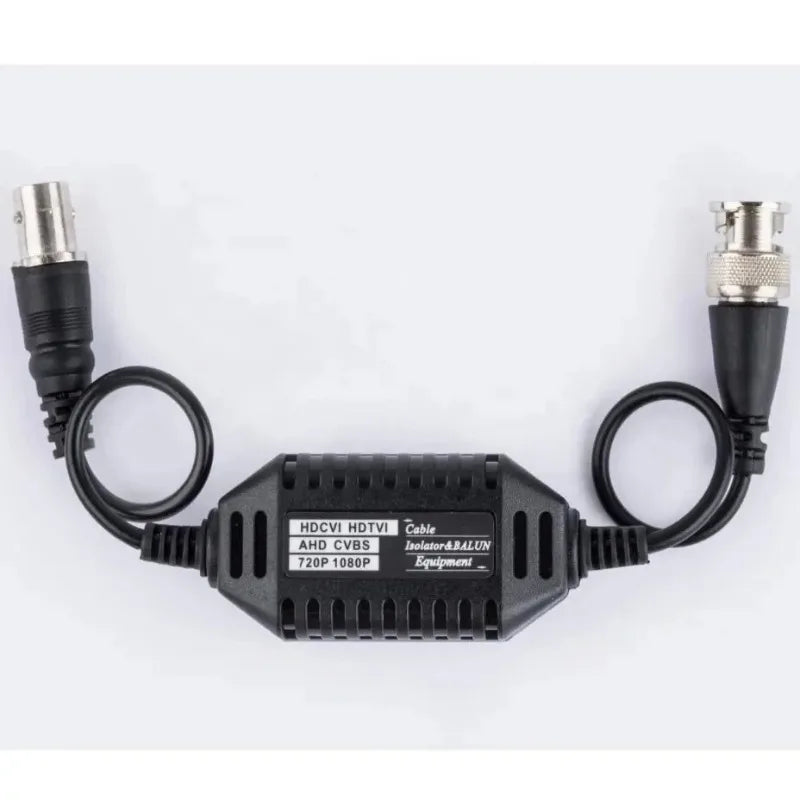 Passive Video Coaxial Ground Loop Isolator for CCTV Cameras Video Signal Isolator Qme