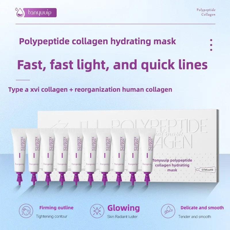 Polypeptide Collagen Hydrating Peel Mask – Brighten & Firm Hydrating Peel Mask Qst