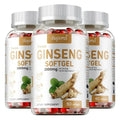 Red Panax Ginseng Capsules – Energy, Immunity & Antioxidant Herbal Supplement Qst 60 Capsule-3bottles