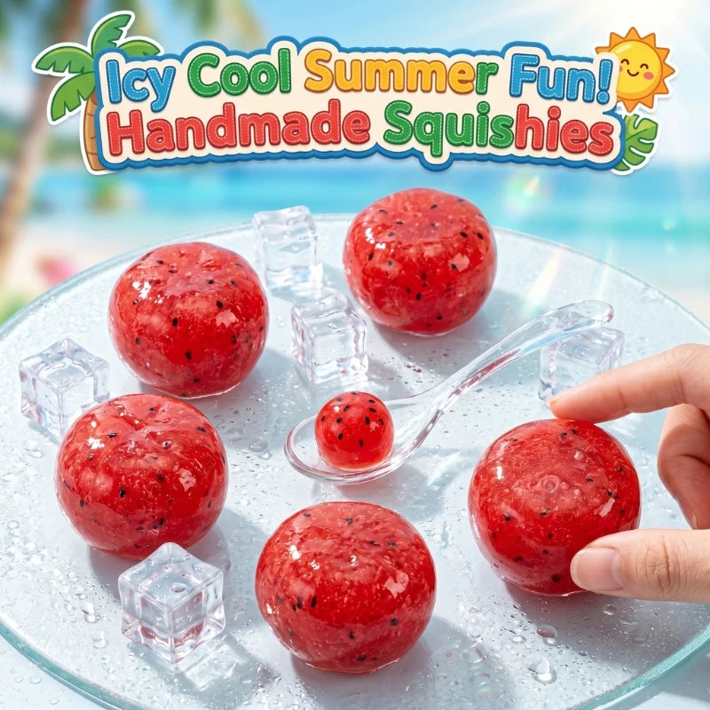 Watermelon Squishy Toy – Slow Rebound Squeeze Fidget Gift Squishy Fidget Toy Qst