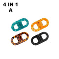 Magnetic Hair Clips Strong Hold Salon Sectioning – 7 Colors Salon Hair Clips Qme 4 IN 1-A