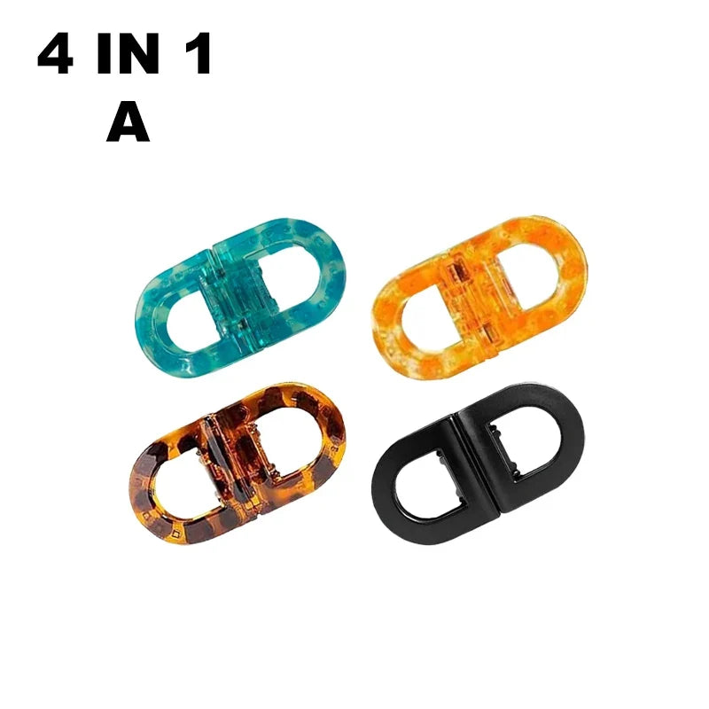 Magnetic Hair Clips Strong Hold Salon Sectioning – 7 Colors Salon Hair Clips Qme 4 IN 1-A