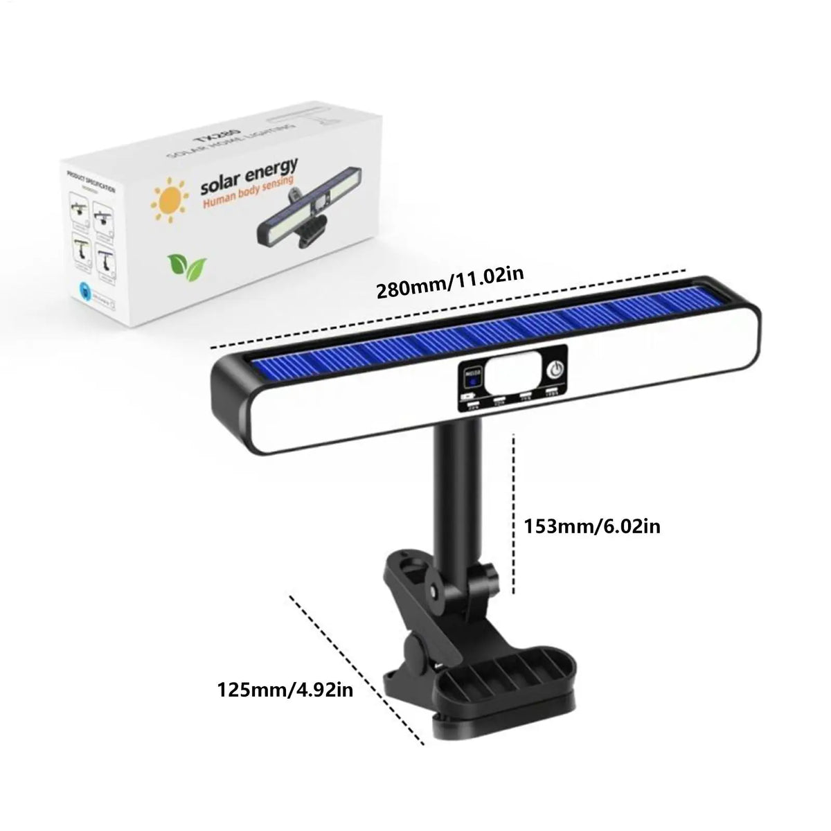 Solar Outdoor Waterproof Adjustable LED Garden Light Solar Garden Light Qme