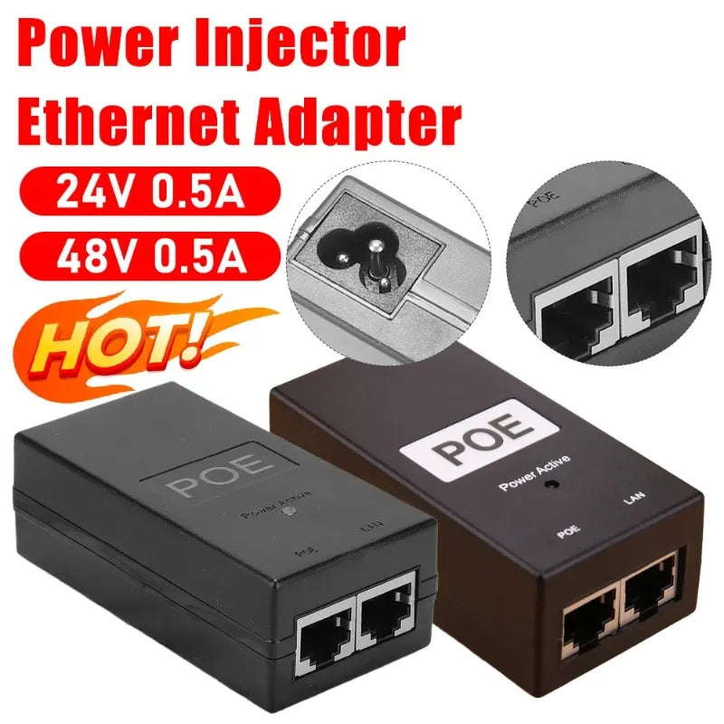 PoE Power Supply Module 24V 48V 65W 90W for Network Cameras PoE Power Supply Qme