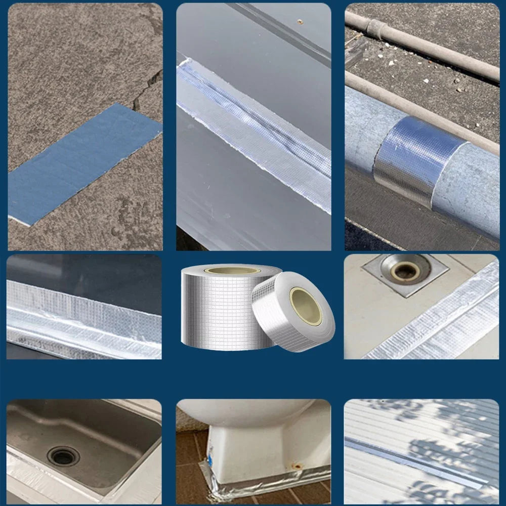 Butyl Tape Waterproof Roof Flashing & Leak Sealing Patch Waterproof Sealing Tape Qme