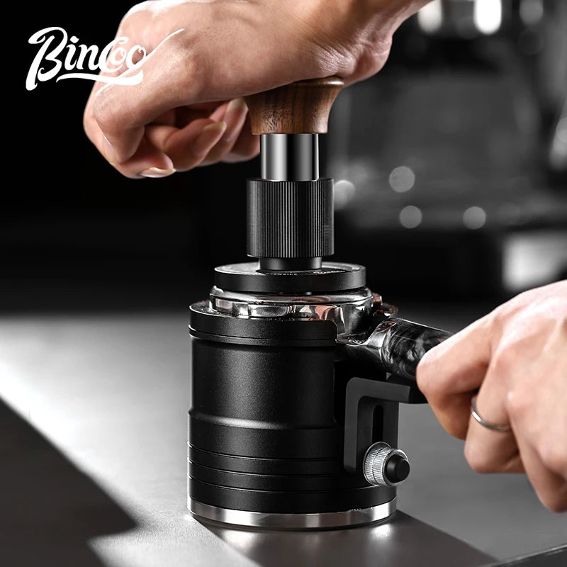 Bincoo Aluminum Coffee Tool Stand – 51/58mm Tamping Base & Rest Coffee Tool Stand Qst