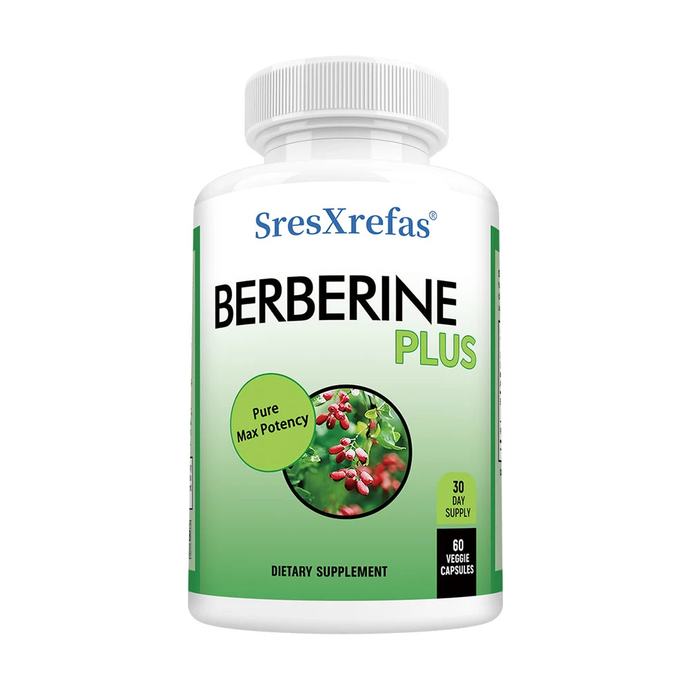 ZENVITALIZE Berberine 120 Capsules – Vegan Heart & Gut Support Herbal Supplement Qst 60 count-1 bottle