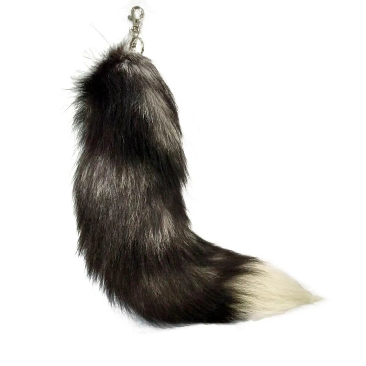 Faux Fur Fox Tail Keychain – Fluffy Bag Charm Pendant Fur Bag Keychain Qme
