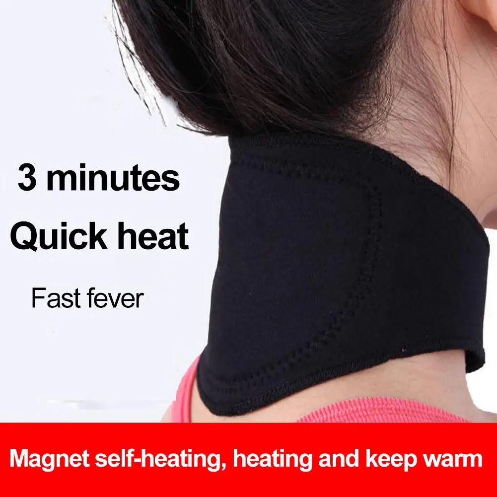 Magnetic Self-Heating Neck Support Brace | 5, 7 or 9 Magnets Neck Support Brace Qme