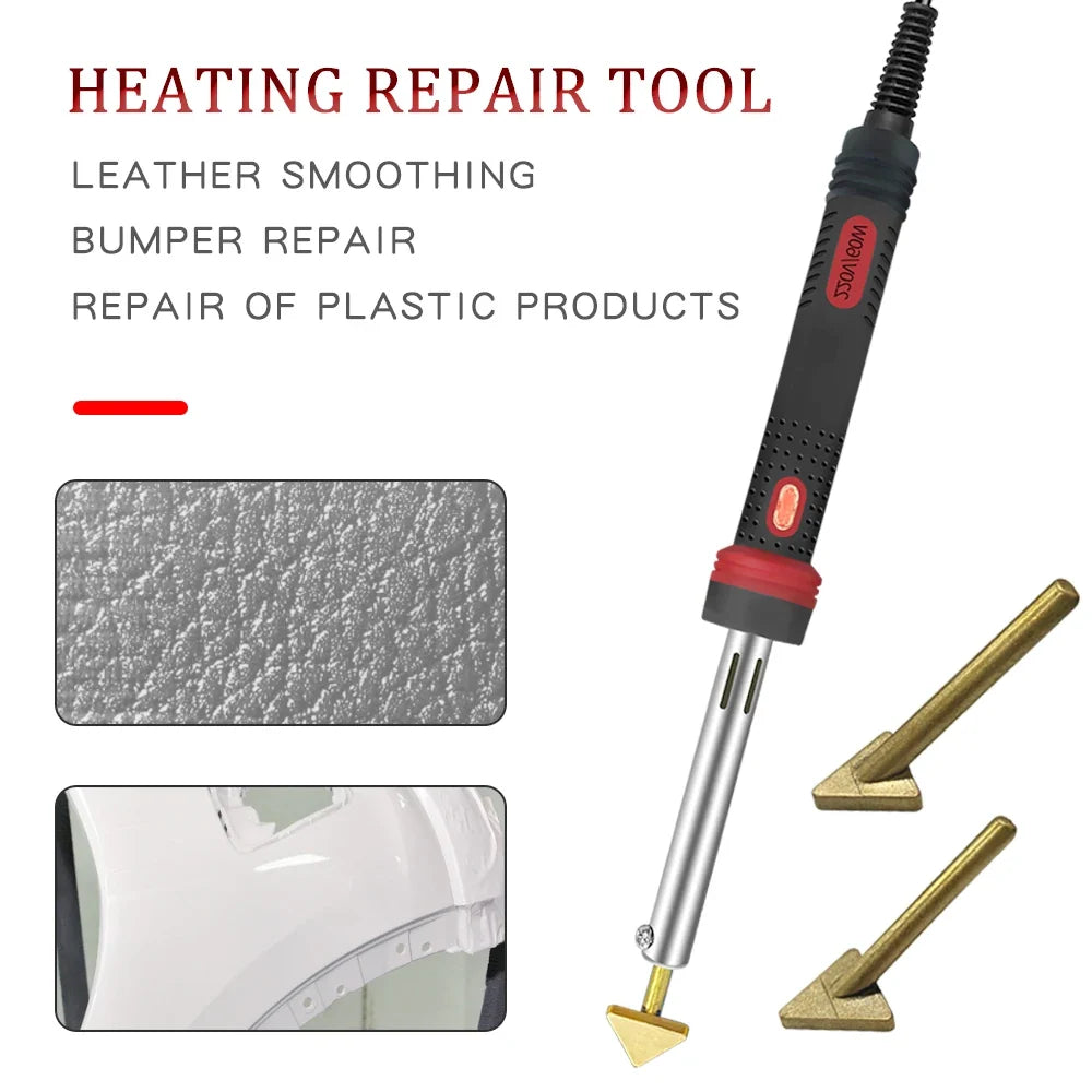 60W Electric Soldering Iron – Car Bumper & Plastic Repair Soldering Iron Qme