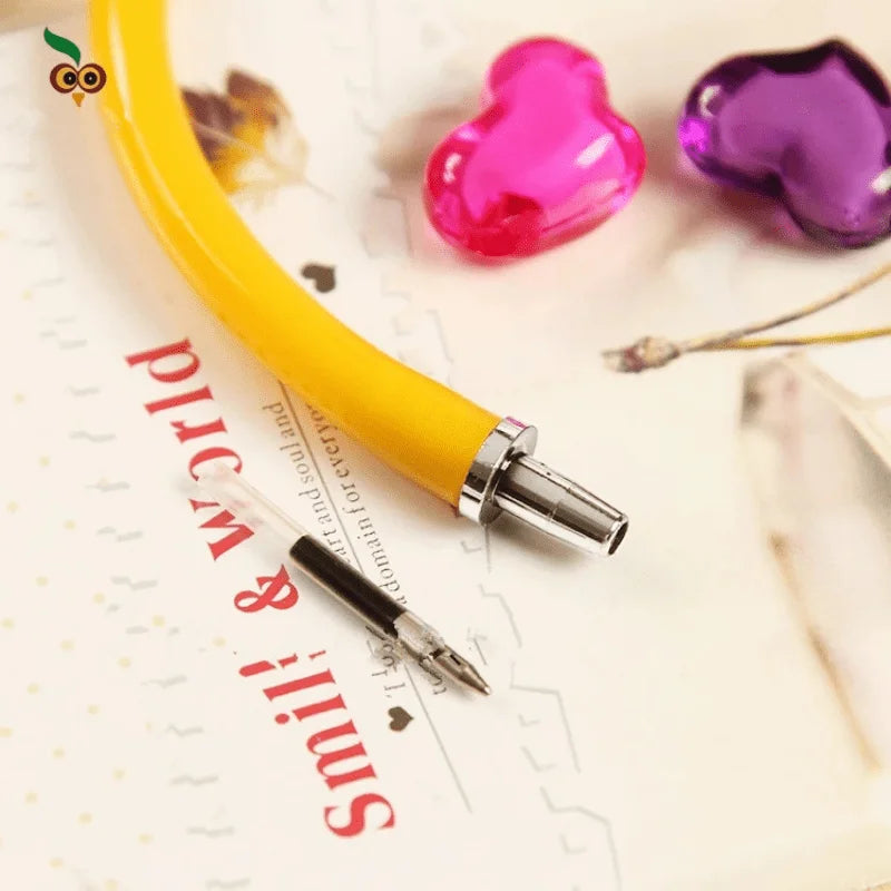 Bracelet Ballpoint Pen – Flexible Wrist Novelty Stationery Novelty Ballpoint Pen Qme