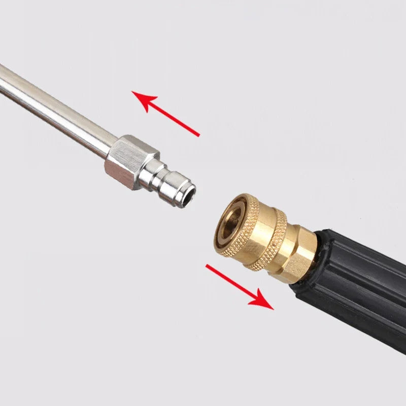 Pressure Washer Lance Extension 1/4" Quick Connect – 5000 PSI Pressure Washer Accessory Qme