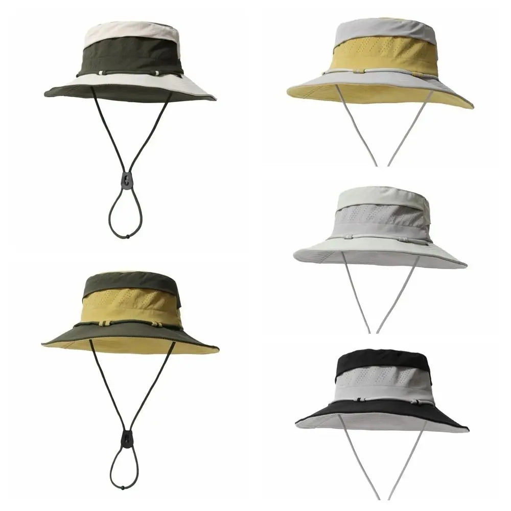 Sun Protection Bucket Hat Adjustable Visor – 5 Colors Bucket Sun Hat Qme