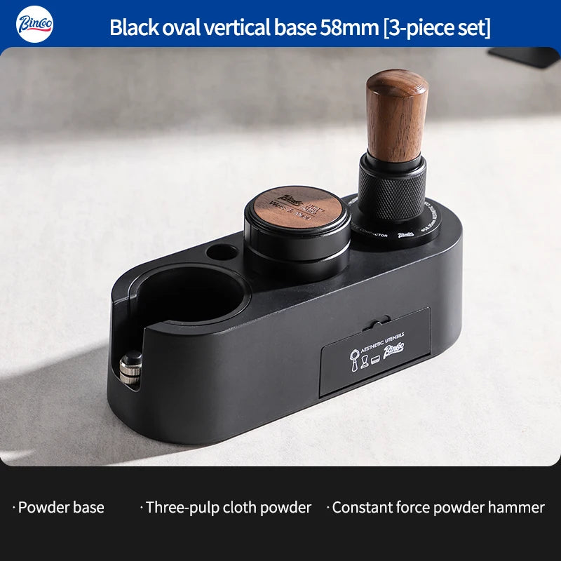 Bincoo 51–58mm Espresso Tamping Station & Distributor Leveler Espresso Tamping Station Qst 58mm-3pcs China Mainland