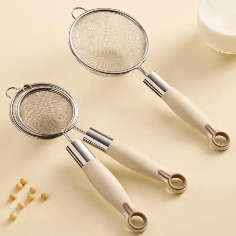 Stainless Steel Mesh Strainer Spoon – Juice, Milk & Sieve Mesh Strainer Spoon Qme