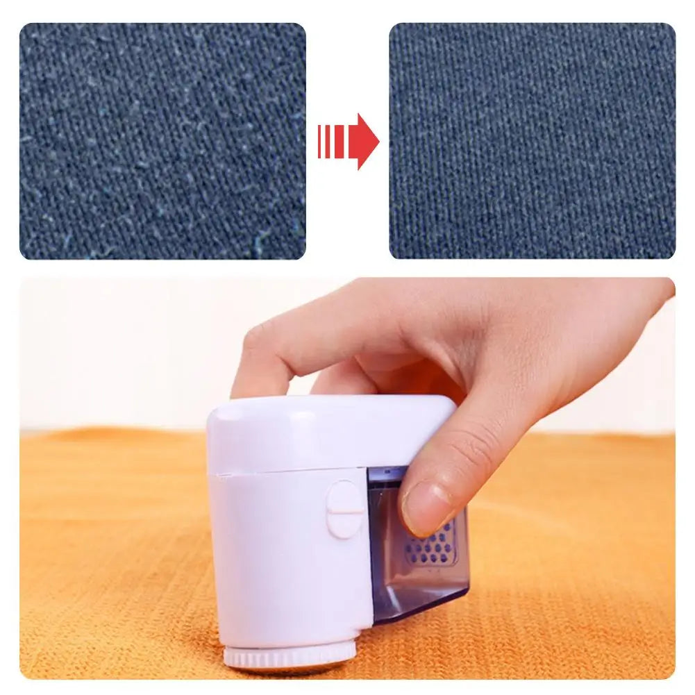 Electric Lint Remover & Fabric Shaver – Removes Fuzz & Hairballs Fabric Lint Shaver Qme