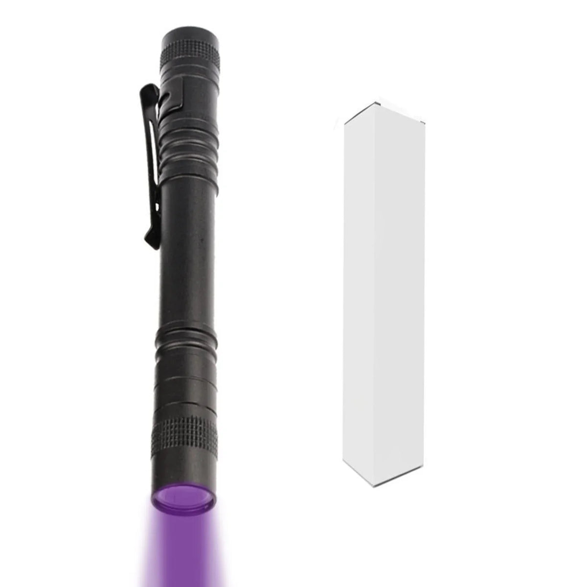 UV Black Light Flashlight Pen with Clip – Stain & Document Inspection UV Inspection Flashlight Qme