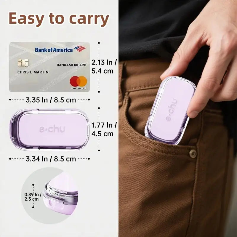 3-in-1 Portable Tablet Splitter & Pill Cutter | Qme Tablet Splitter Qme