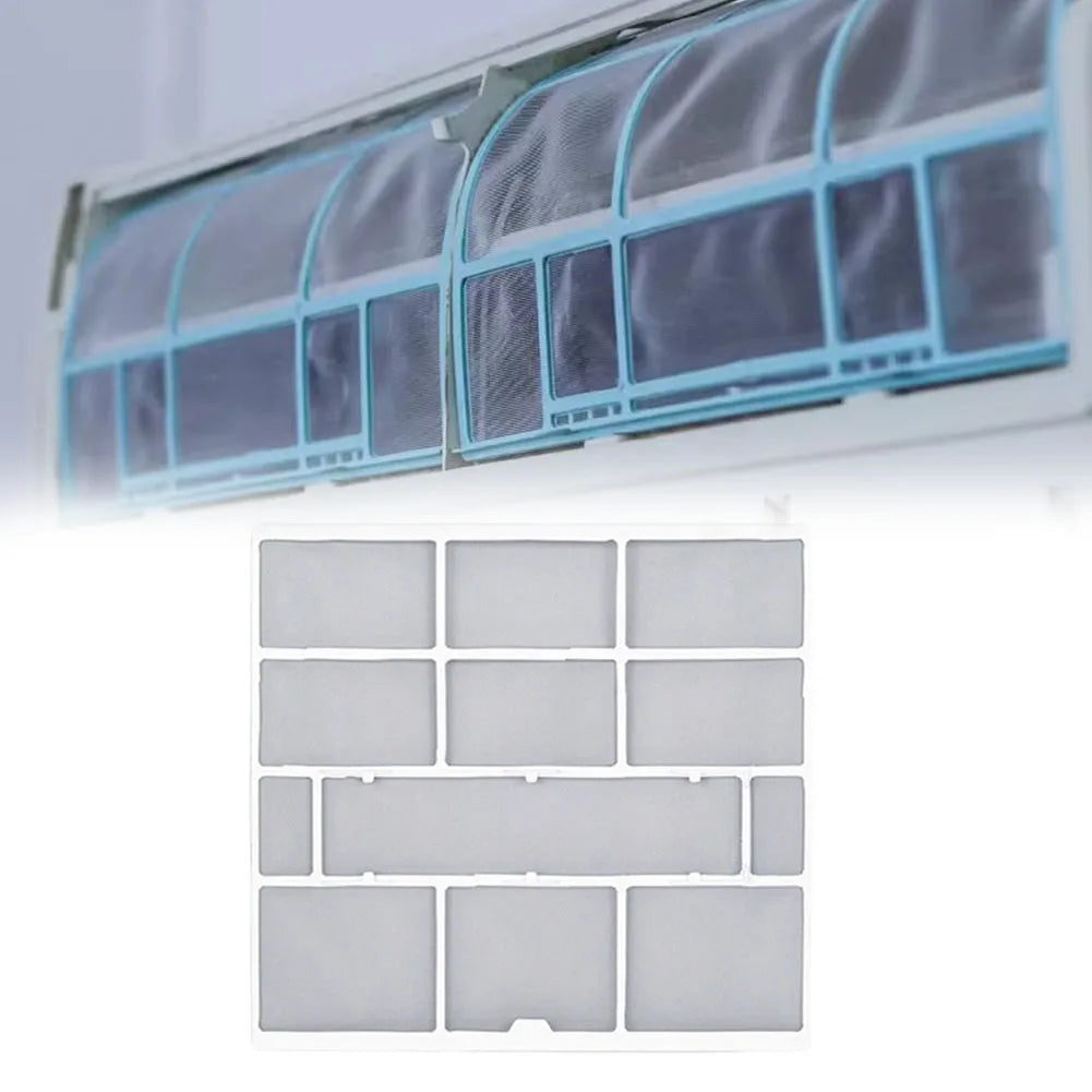 Indoor AC Dust Filter Screen – Hanging Unit Mesh Cover AC Filter Screen Qme 28.2X26.5cm