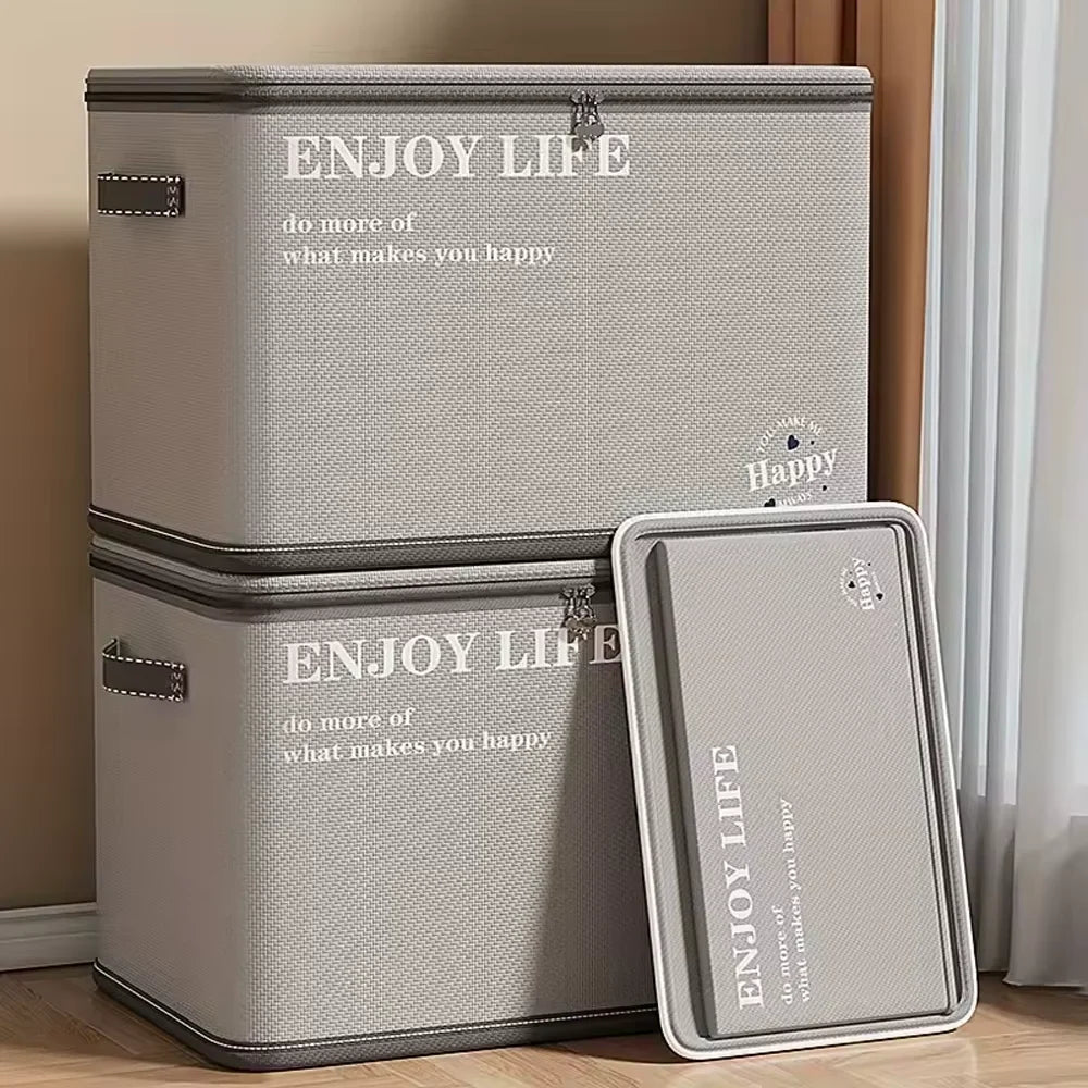 Heavy Duty Large Capacity Storage Box – Car, Home & Wardrobe Storage Organizer Box Qme