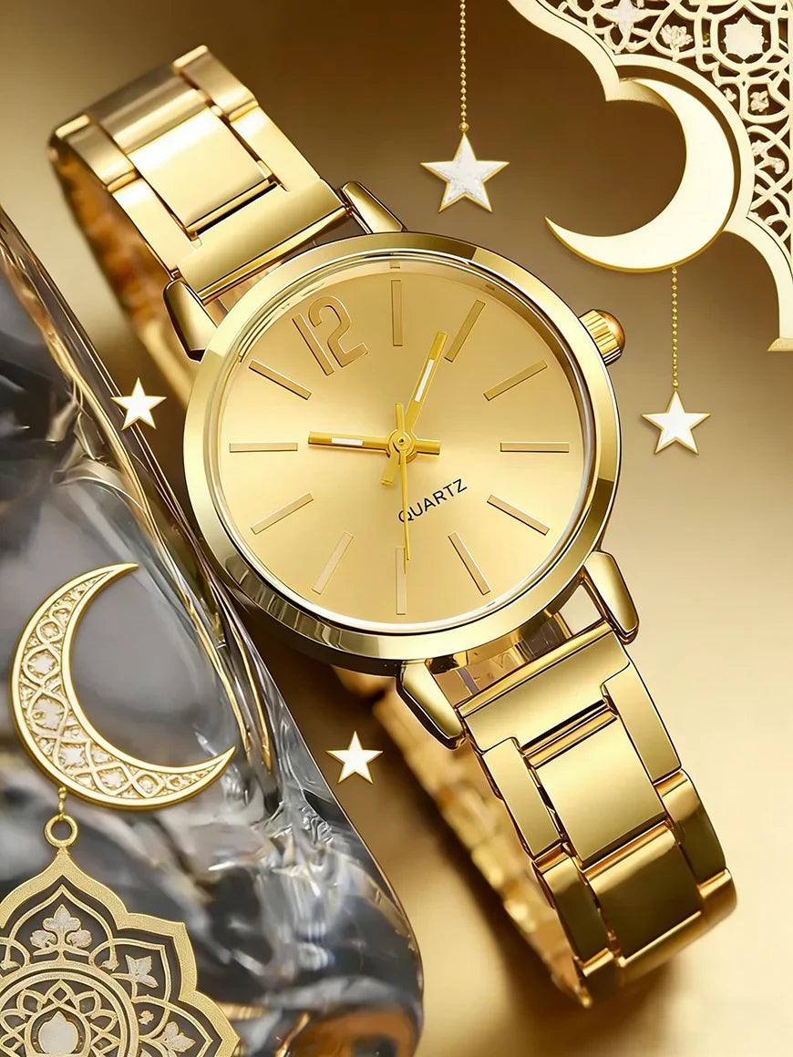 Ladies Hollow Out Quartz Watch – Casual Fashion Jewelry Fashion Quartz Watch Qme