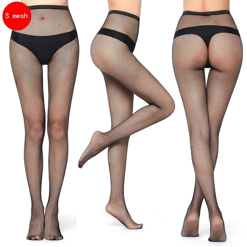Women's Hollow Out Fishnet Tights | Fashion Pantyhose Fishnet Pantyhose Tights Qme S mesh One Size