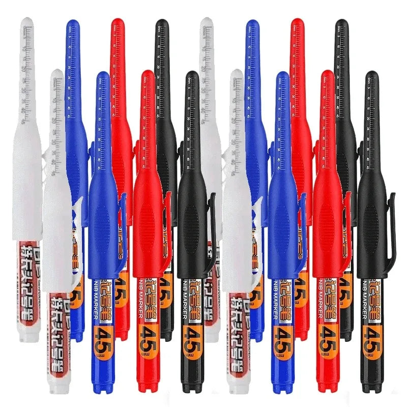 Waterproof Deep Hole Marker Pen – Long Nib Carpenter Pen